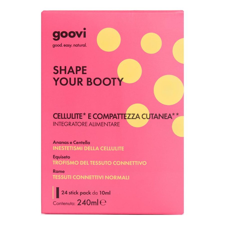 GOOVI CELLULITE & COMPATTEZZA CUTANEA 24 STICK PACK DA 10 ML