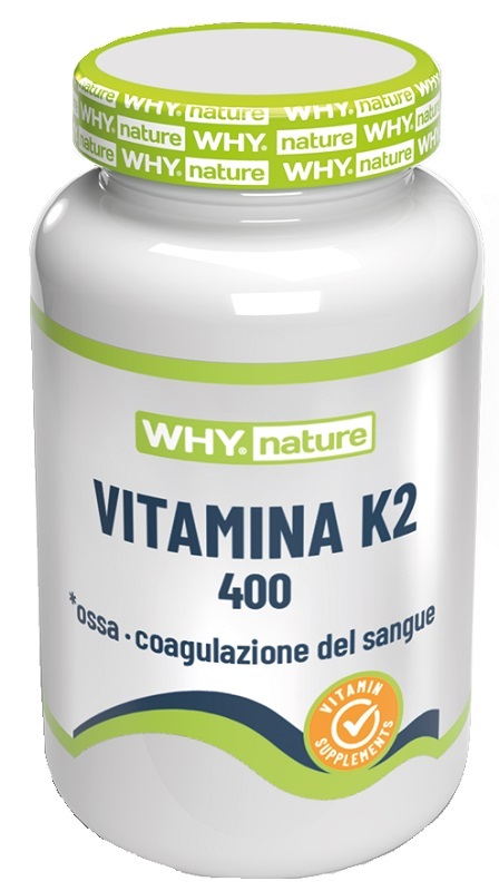 WHYNATURE VITAMINA K2 400 60 COMPRESSE DIVISIBILI SENZA GLUTINE